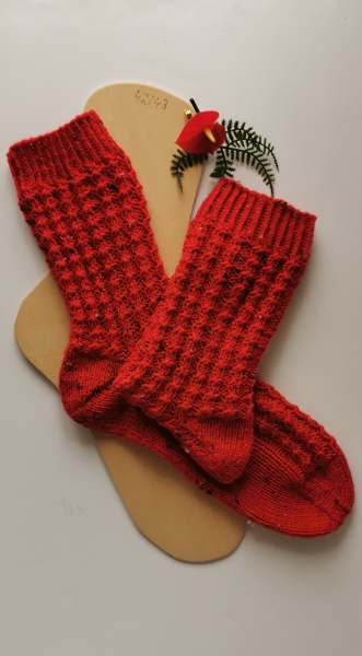 Kuschelsocke Tweed